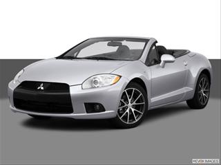 2012 Mitsubishi Eclipse 2-door SE Spyder Convertible Front angle medium view photo